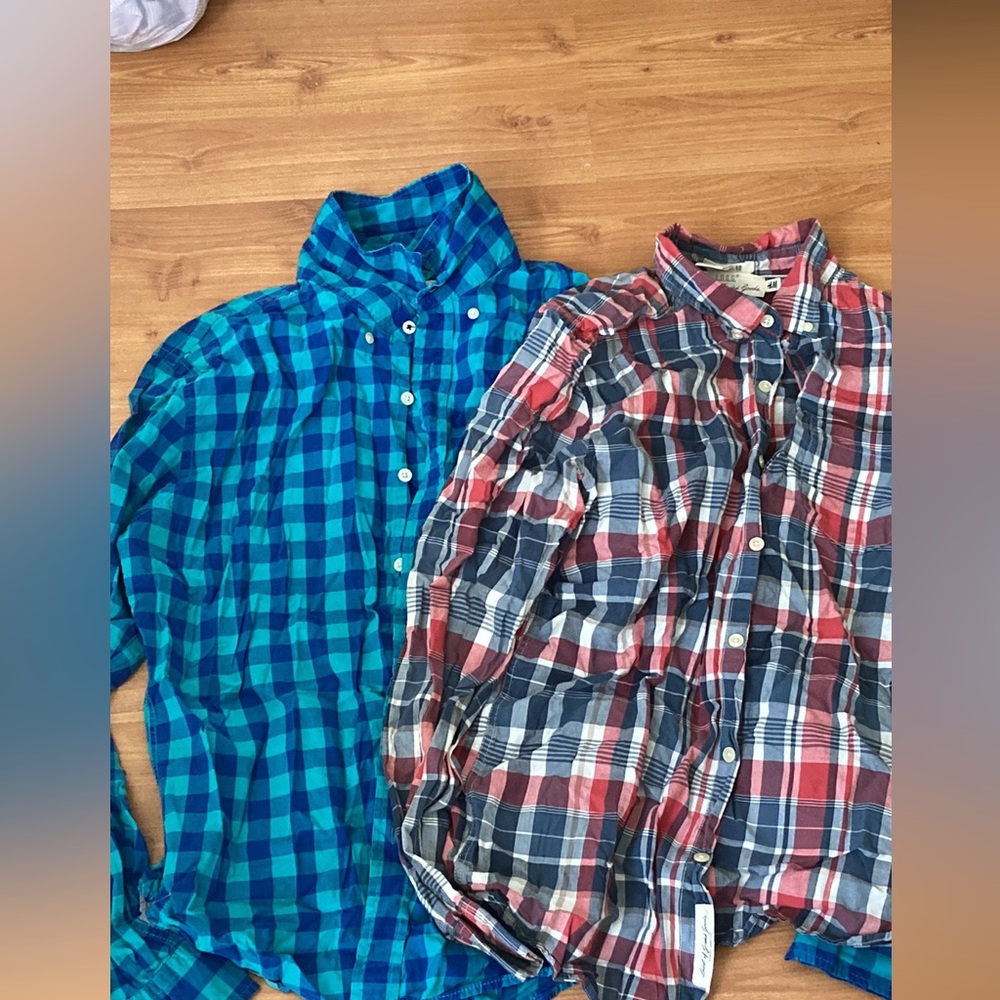 Plaid button up